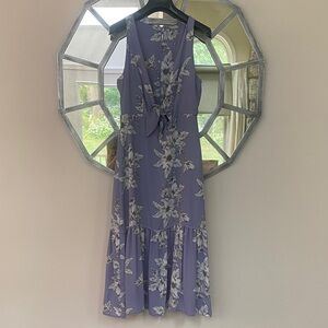 Gianni Bini Lavender Floral Midi Dress